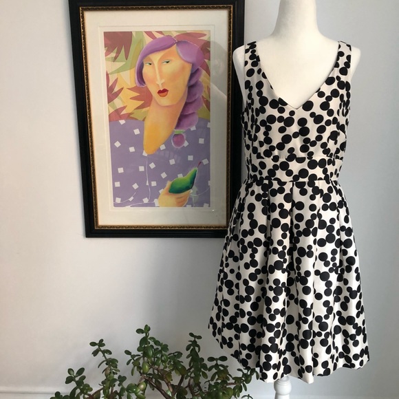 Taylor formal polka dot dress-4 - Picture 8 of 8